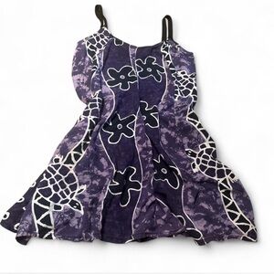 Purple Moon Vintage Mini Dress